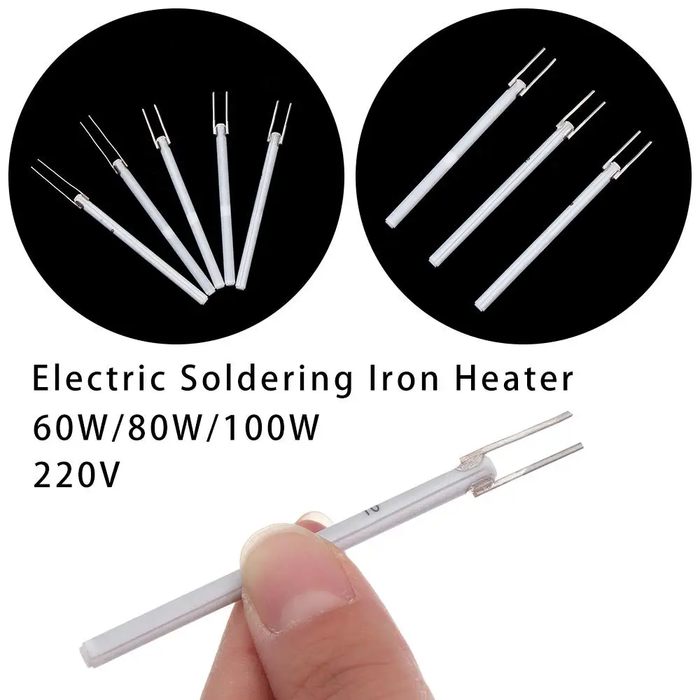 1/2pcs Ceramic Electric Adjustable Temperature Tools 908 908S Solder Soldering Iron Heater Internal Heating Element