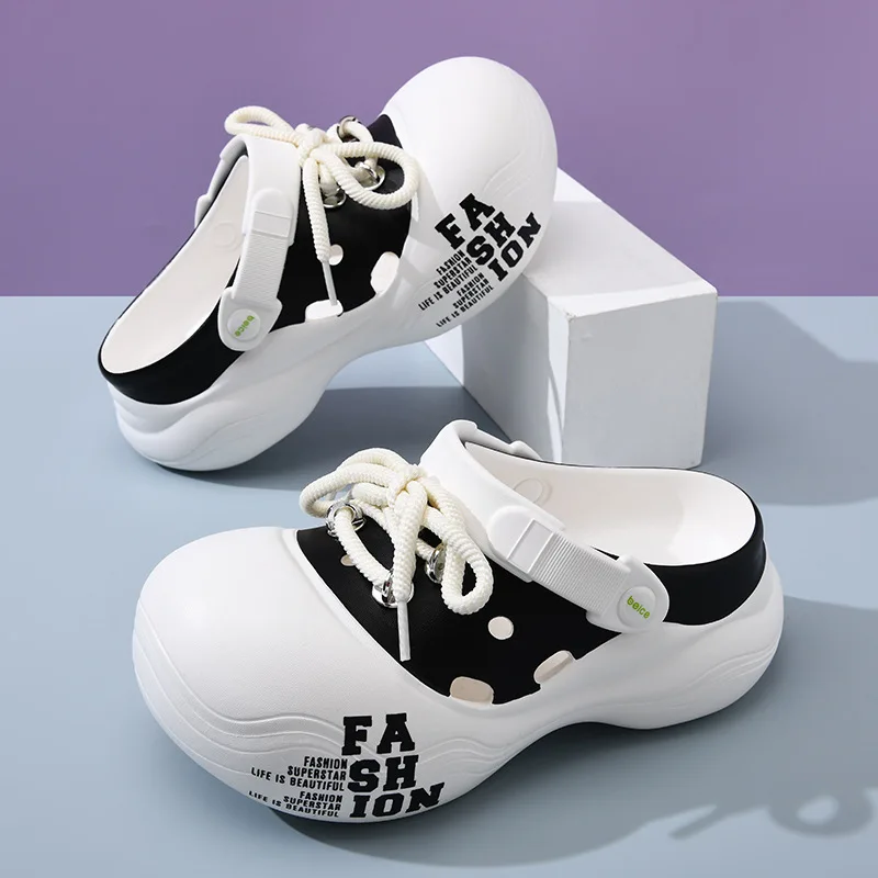 2025 Barefoot Women's Shoes Summer Outdoor Camping Beach Shoes Thick Soled Sports Non Slip Sandals Trendy Fashion Cool Slippers