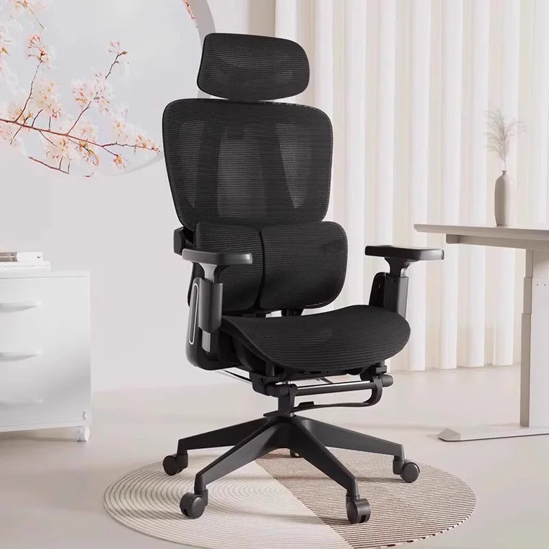 مسند للقدمين عجلات كرسي مكتب مؤتمر مسند الظهر القراءة كرسي مكتب غرفة نوم مريحة كسول Sillas De Oficina أثاث المنزل #5