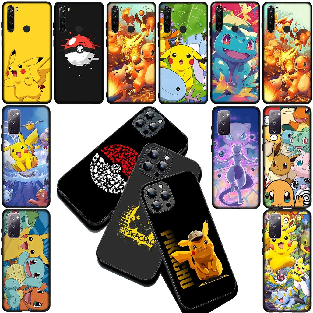 Чехол для телефона Wallpaper P-Pokemons GO P-Pikachus для Xiaomi Poco X7 X6 C75 C65 C71 C61 F6 F7 Ultra M7 M6 Pro 4G 5G Гибкий чехол Чехол для телефона Wallpaper P-Pokemons GO P-Pikachus для Xiaomi Poco X7 X6 C75 C65 C71 C61 F6 F7 Ultra M7 M6 Pro 4G 5G Гибкий чехол