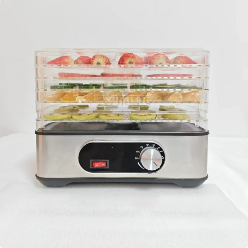 Máquina secadora De frutas y verduras, deshidratador De 5 capas, Secador De Alimentos Maquina Para Desidratar Frutas