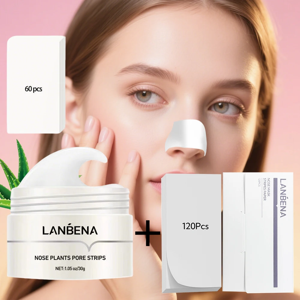 Blackhead Remover Peel Off Mask Deep Cleansing Hydrating Oil Control Pore Strip Peeling Mask with 180pcs Nasal Mask Paper