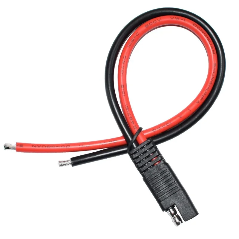 DIY 10AWG SAE TO SAE Extension Cable DC Power Automotive Extension Cable Solar Panel Battery SAE Plug