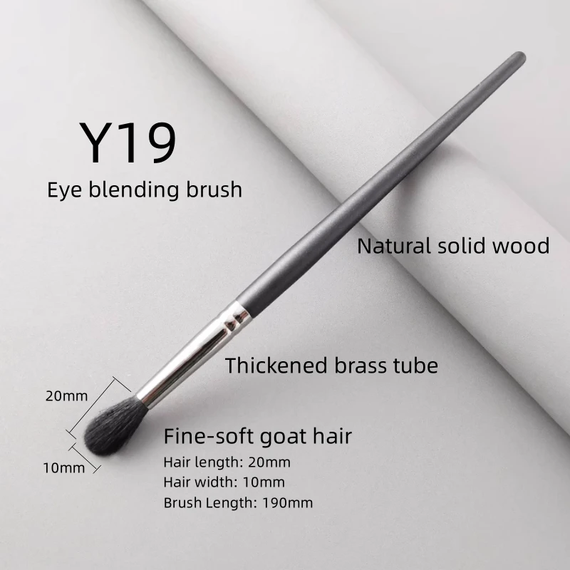 Oogschaduw Mengborstel Make-up Natuurlijk Geitenhaar Smudge Oogschaduwborstel Professionele Ogen Make-up Gereedschap