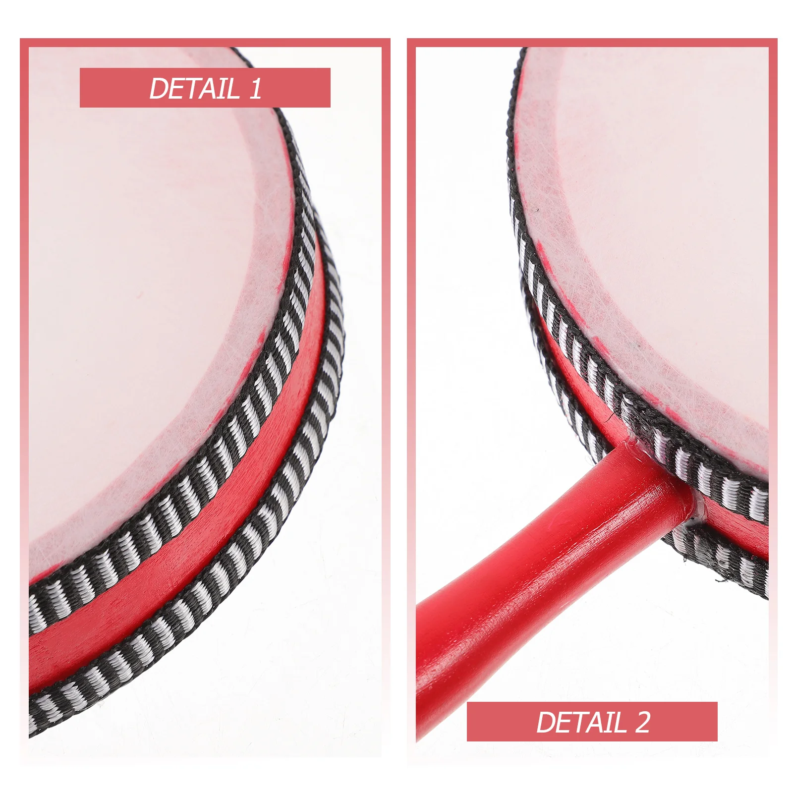 

1 комплект, ручной барабанный инструмент, барабанная палочка, детский деревянный ударный барабан для начинающих, музыкальные инструменты, образовательные ритмические инструменты для малышей