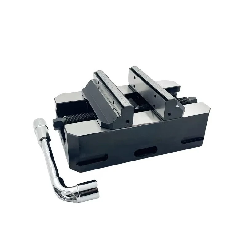 

High Precision 125mm 5-Axis CNC Vise | 0-190mm Clamping Range Self-Centering Precision Milling Fixture