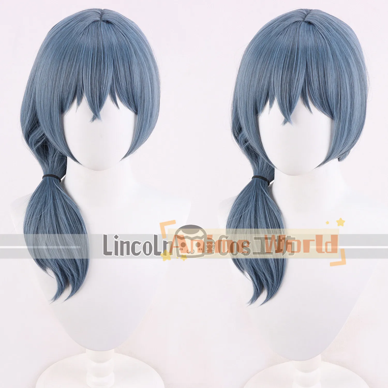 

Anime BanG Dream Asahi Rokka Cosplay Wig Halloween Carnival Party Props Synthetic Hair Heat Resistant Fiber + Wig Cap