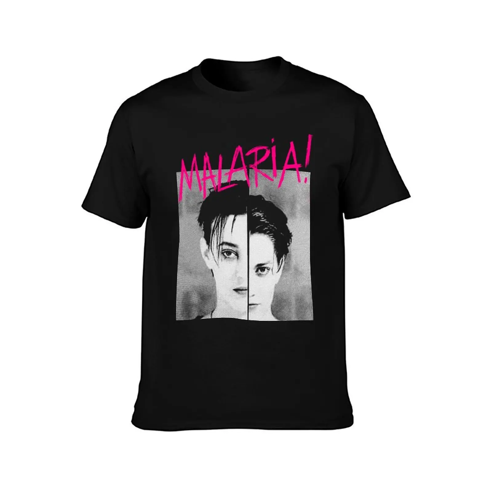 Malaria post punk T-Shirt Big and Tall Solid Color T-Shirt