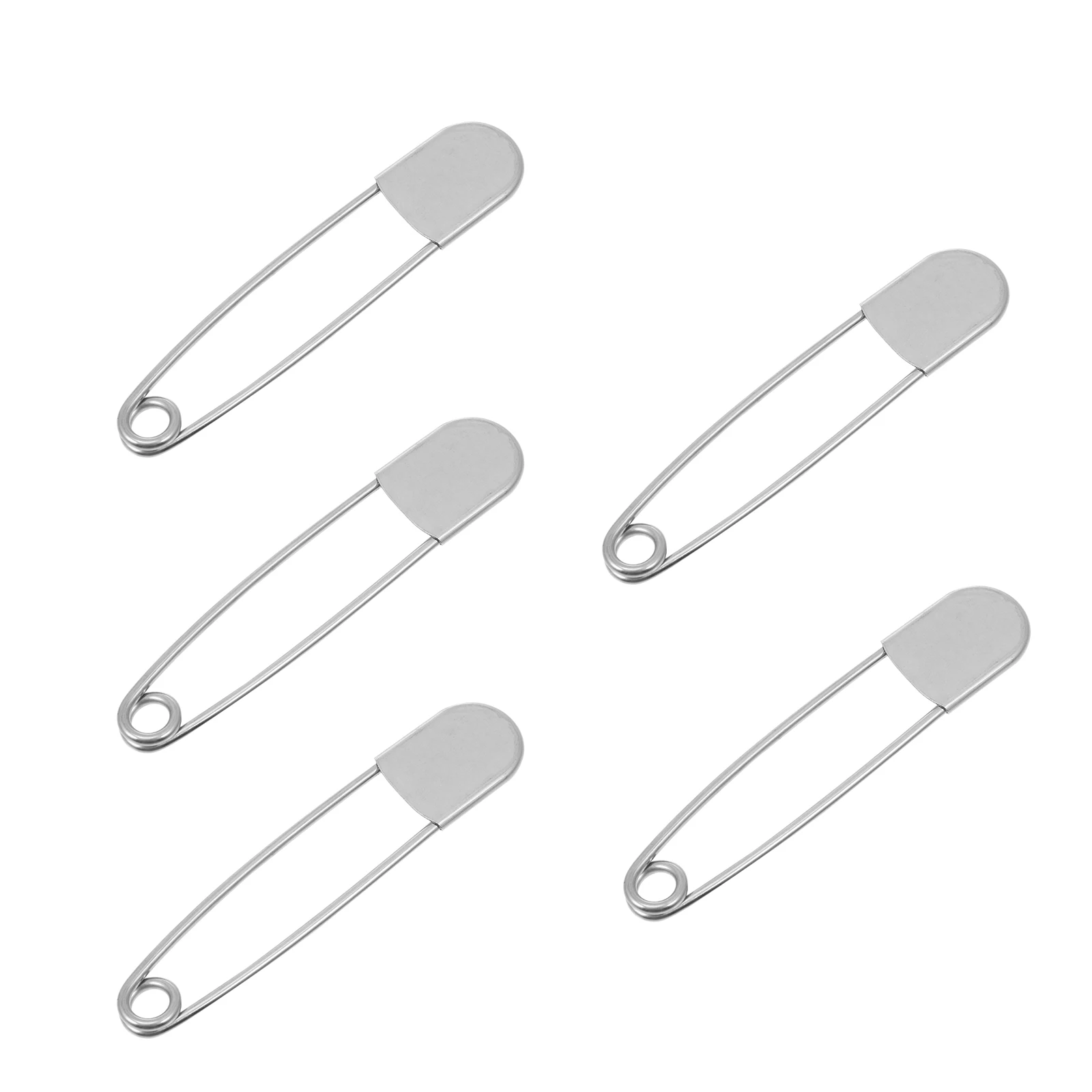 

5pcs Large Stainless Steel Safety Heavy Duty For Blankets Scarf Skirts Crafts Sewing Tools Laundry Bags Clothing Accessories