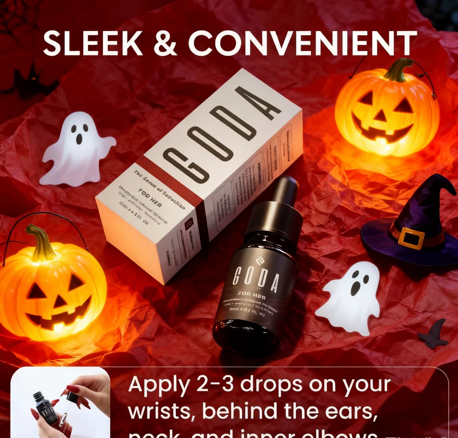 

Эфирное масло для духов с феромонами GODA - увеличивающее притяжение и уверенность, стойкий аромат, флакон с крышкой - женский анринвер