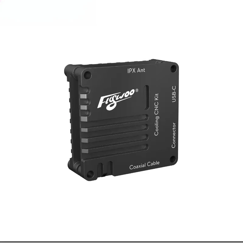 Flywoo O4 Lite Air Unit Lightweight Aluminum Cooling Shell 5.1g CNC Machined Protective Housing Image Transmission Mod Accessory
