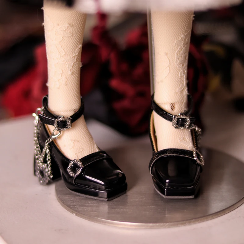 Chaussures de poupée BJD adaptées aux chaussures bjd de taille 1/4 avec talons épais, accessoires de poupée