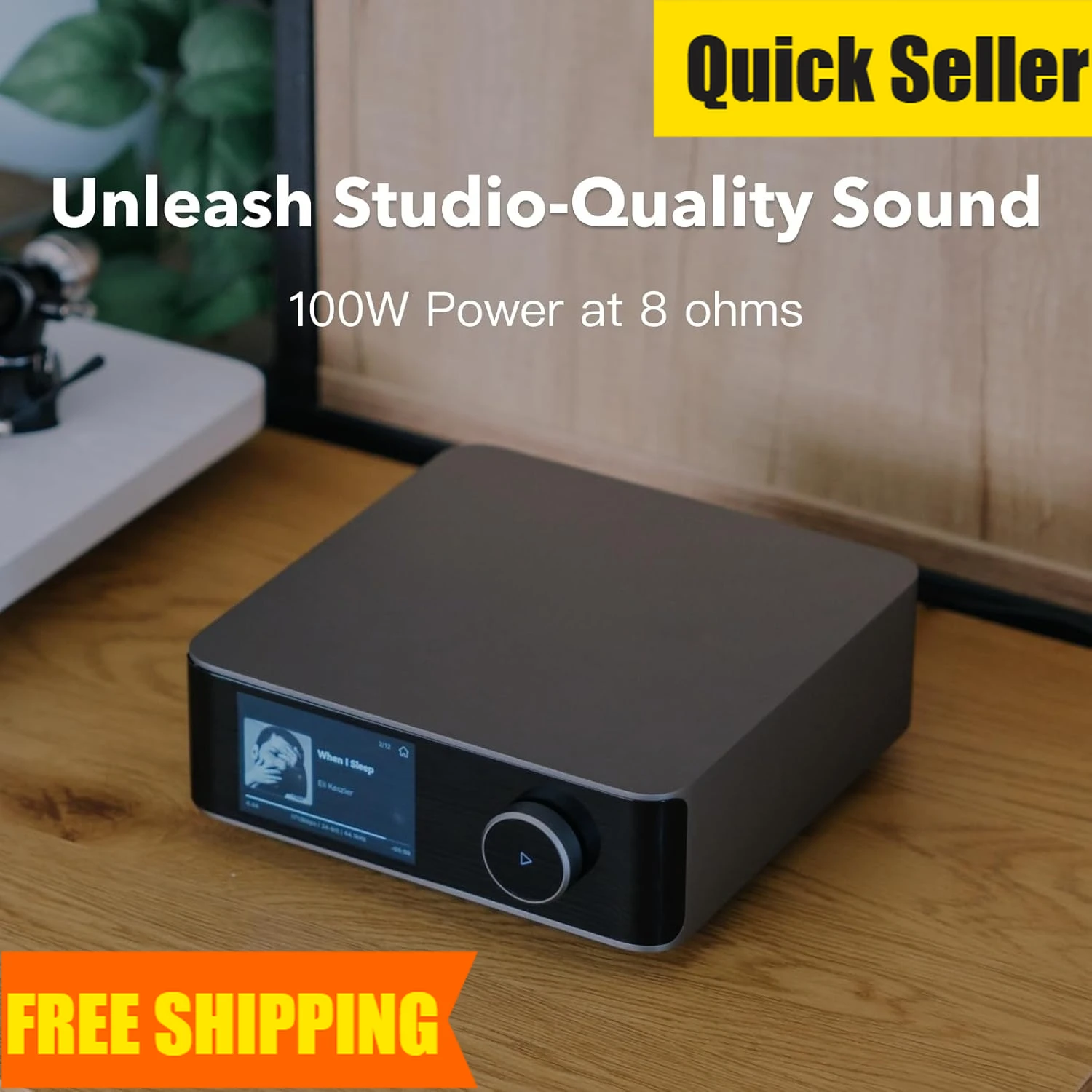 

Суперскидка на Amp Ultra с голосовым пультом 2 | Усилитель потокового воспроизведения 100 Вт с премиальным ЦАП ESS ES9039Q2M и двумя усилителями TI TPA3255