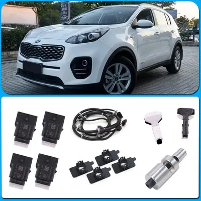 The built-in probe at the front of the radar electronic eyepiece is installed at the front of Kia Sportage QL