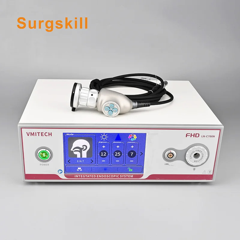 

Medical 2 in 1 Full HD Endoscopy Camera System with 80W Light Source for Surgery and Inspection also Teaching