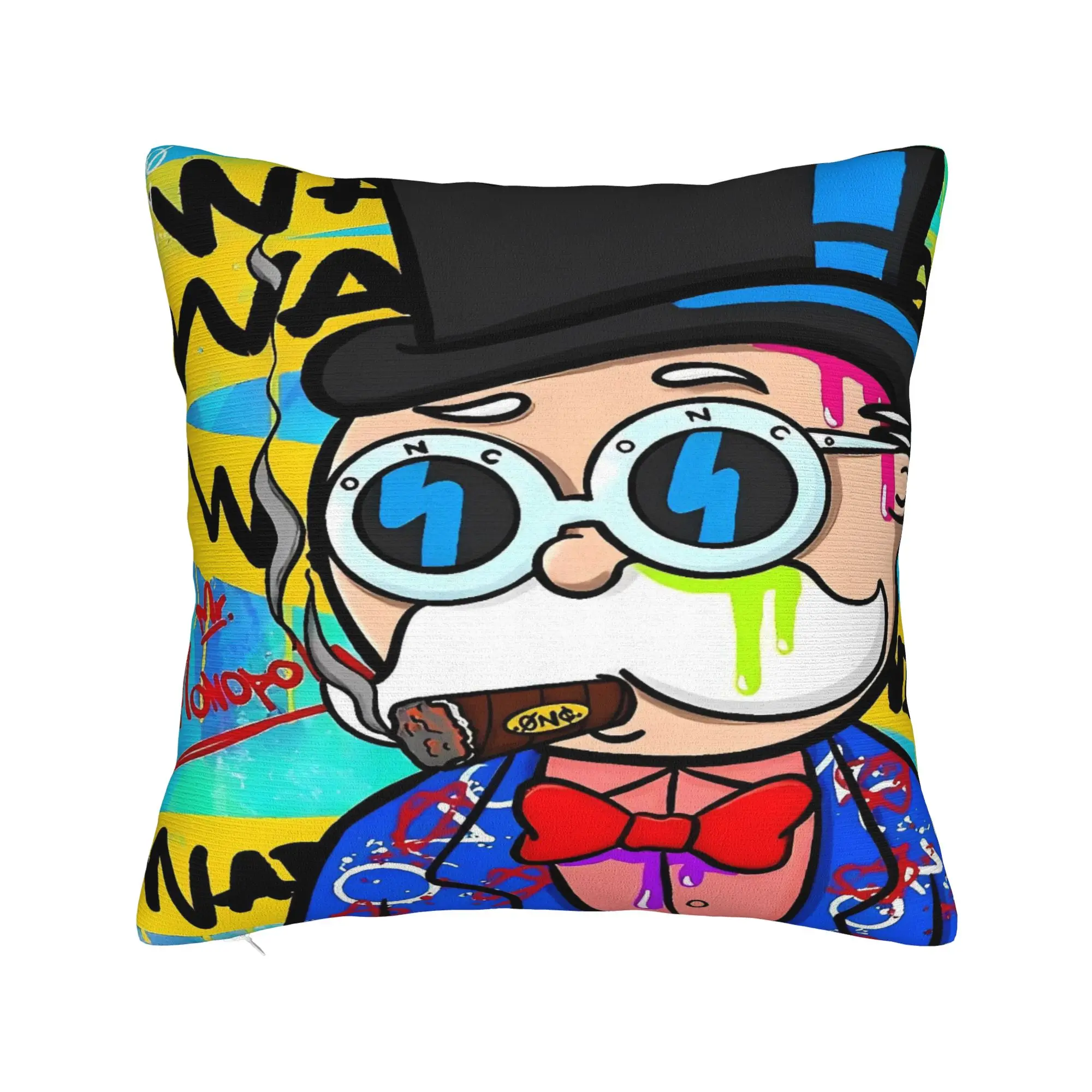 Pillow Cover Monopolys Money Dance  Fashion Pillow Case For Chair Sofa Home Decor Pillowcases