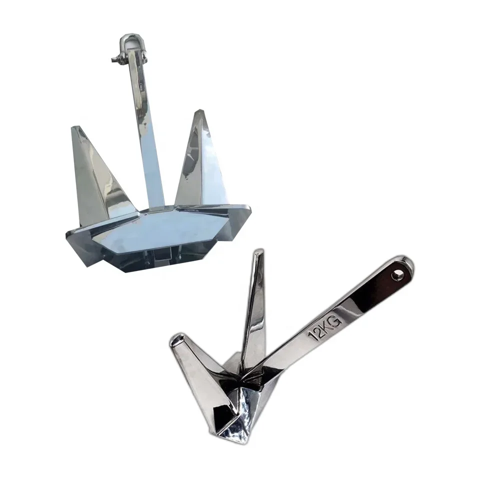 marine hardware parts  AISI316  Stainless steel pool anchor for yacht, small boat with competitive price
