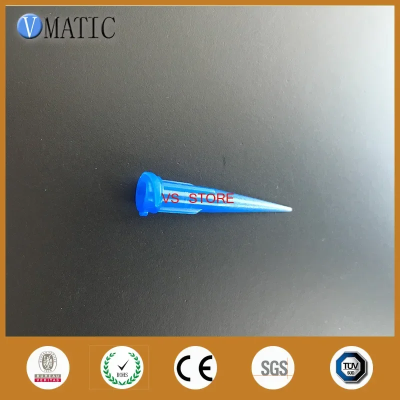 Free Shipping 100Pcs Blue 22G TT Plastic Glue Dispenser Needle Tips
