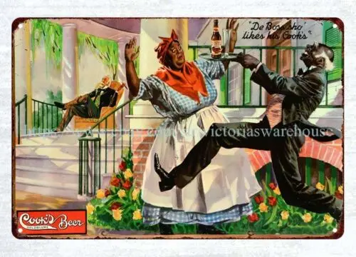 コーヒー豆のクマ金属のブリキの看板、広告壁、レストランの装飾、pub