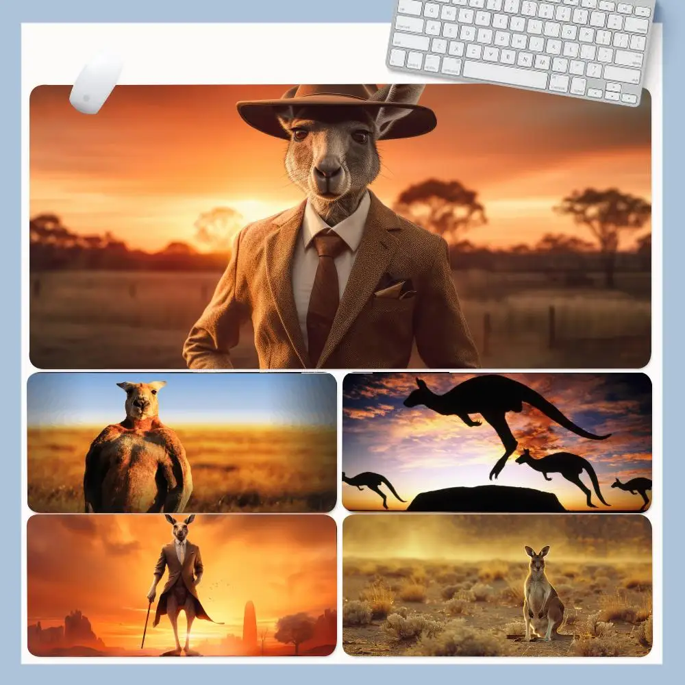 kangaroo Mouse Pad Game Mouse Pad Mat Large Gaming gamer Mousepad 1000x500mm XXL Rubber Desk Keyboard Mice Pads Computer Accesso