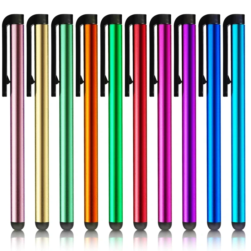 Caneta Stylus para iPad, Apple Pencil, Caneta Touch para Android, iOS, Windows, Tablet, Celular, Caneta para iPhone, Huawei, Samsung, Xiaomi (10 unidades)