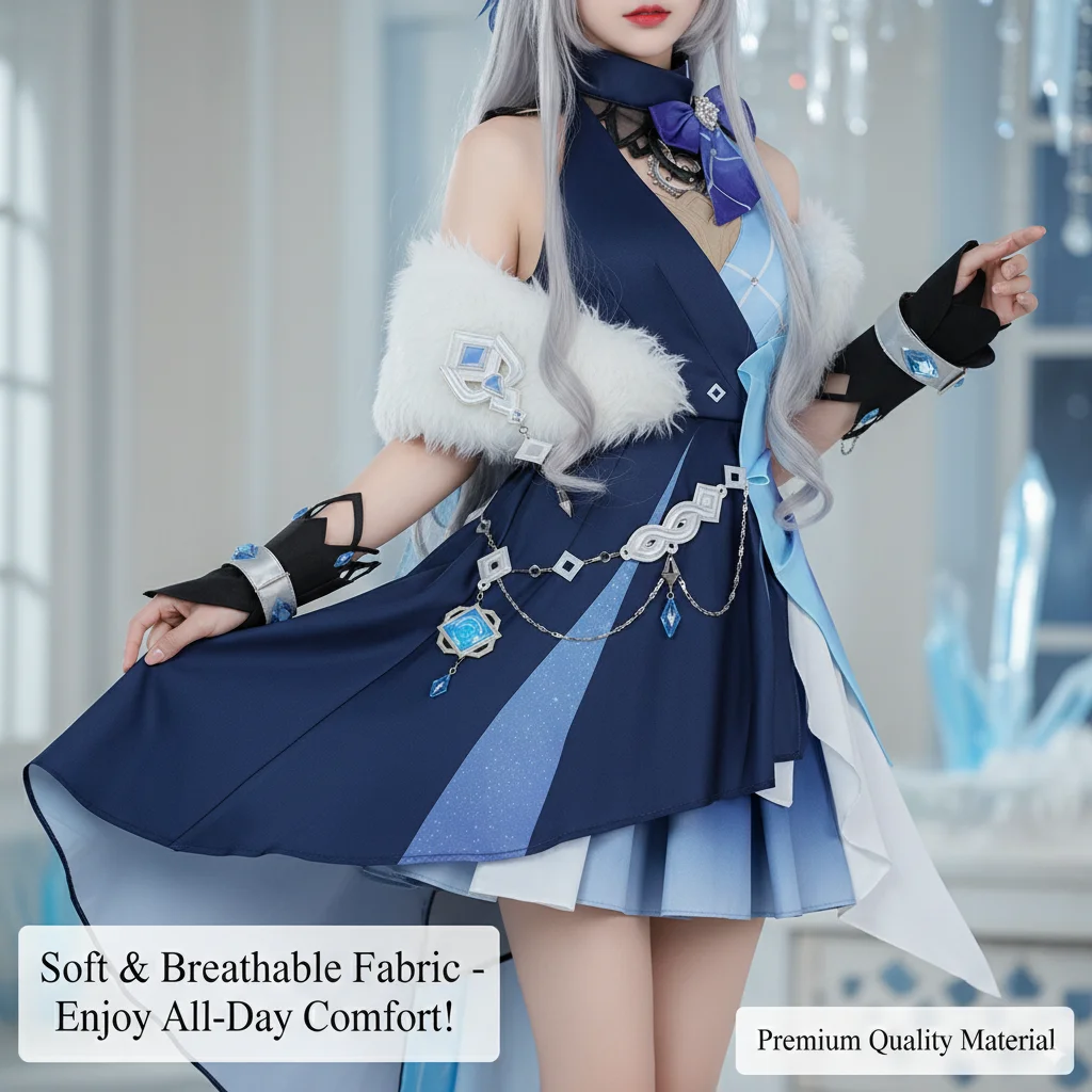 

Genshin Impact Yelan Косплей Костюм Тихий Досуг Прачта Официальная Игровая Кожа Наряд Для Фанатов Конвенция Вечеринка Сцена