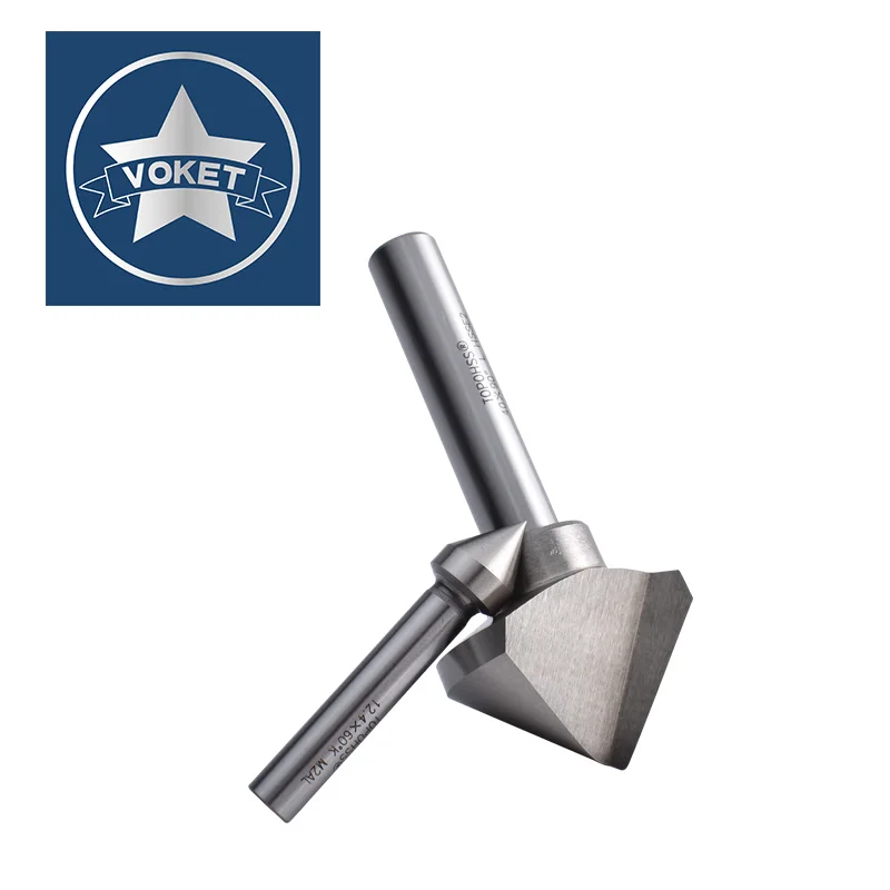 VOKET 60 ° واحدة حافة الشطب سكين 6.3 8 10.4 12.5 16 20 25 30 31 35 40 50 60 الشطب قطعة أثرية تهذيب حواف الحفر