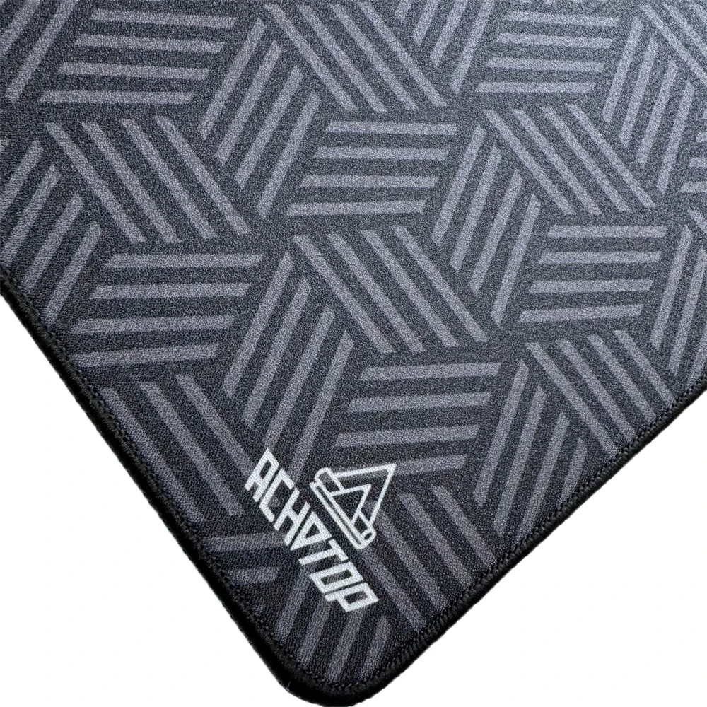 Tapis de souris de contrôle professionnel noir Moire tapis de souris haute élastique antidérapant bas tapis de souris ordinateur vitesse tapis de bureau 400X450MM