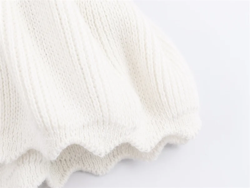 Women's Knitted Sweater Autumn Style Color-Block Panel Jacket Long Sleeve Crew Neck Single-Breasted Cardigan