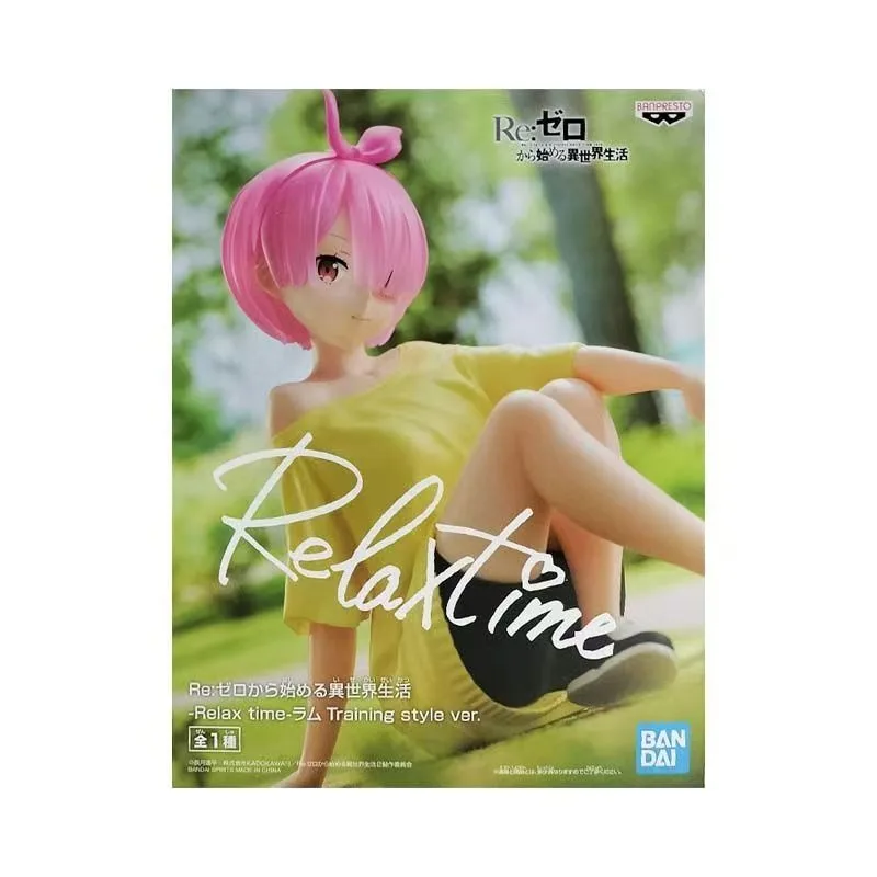 متوفر في المخزون الأصلي بانداي بانبريستو إعادة الحياة في عالم مختلف من صفر ريم رام شخصيات أنيمي نموذج اللعب هدايا مزخرفة