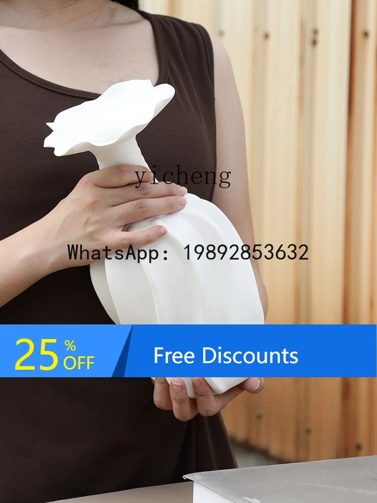 

Creative Vase Ceramic Ornament Living Room Flower Arrangement High-End Modern Home Decoration