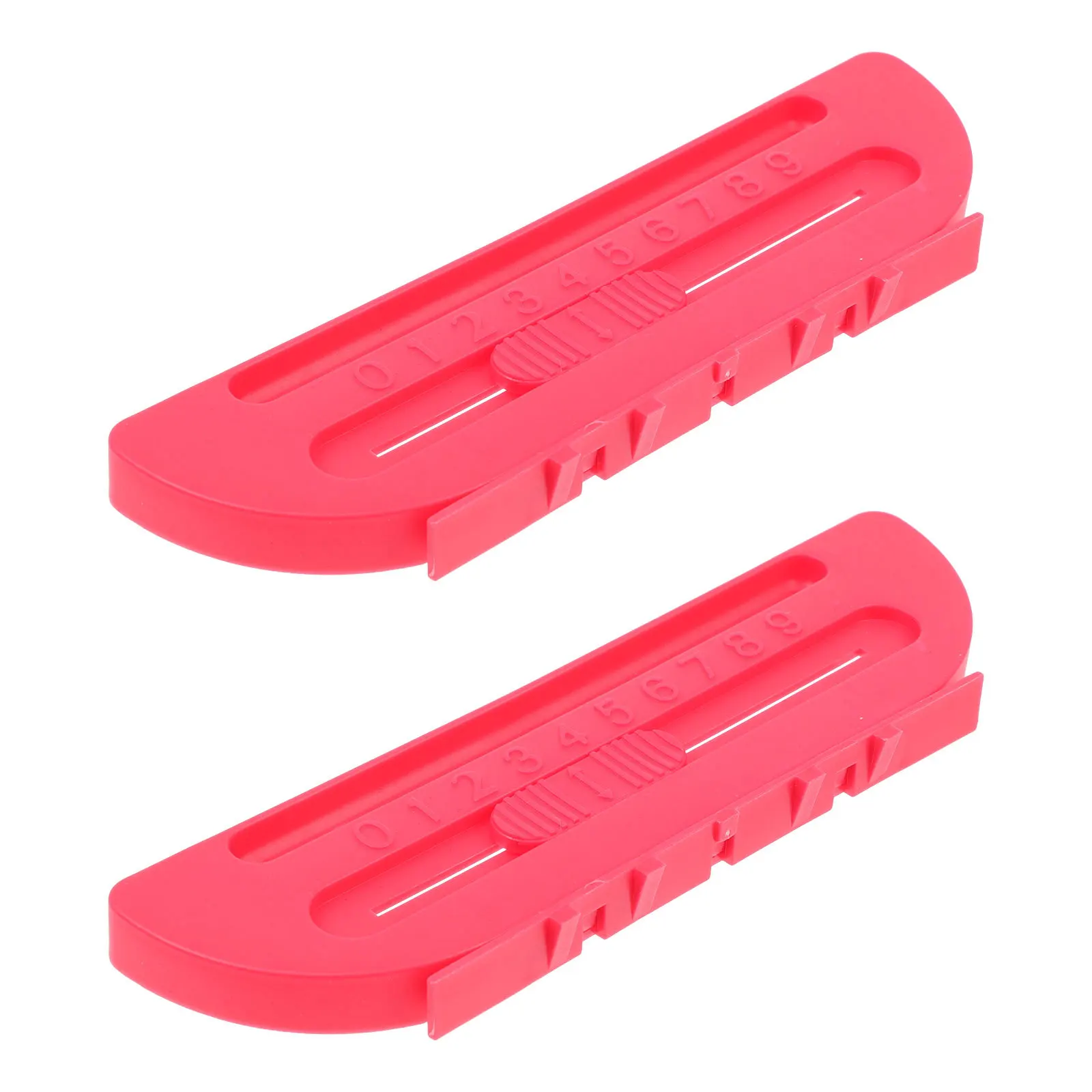 

2Pcs Air Hockey Table Accessories Versatile Scoring Markers Easy Install Table Football Score Clip Replacement Tool Red