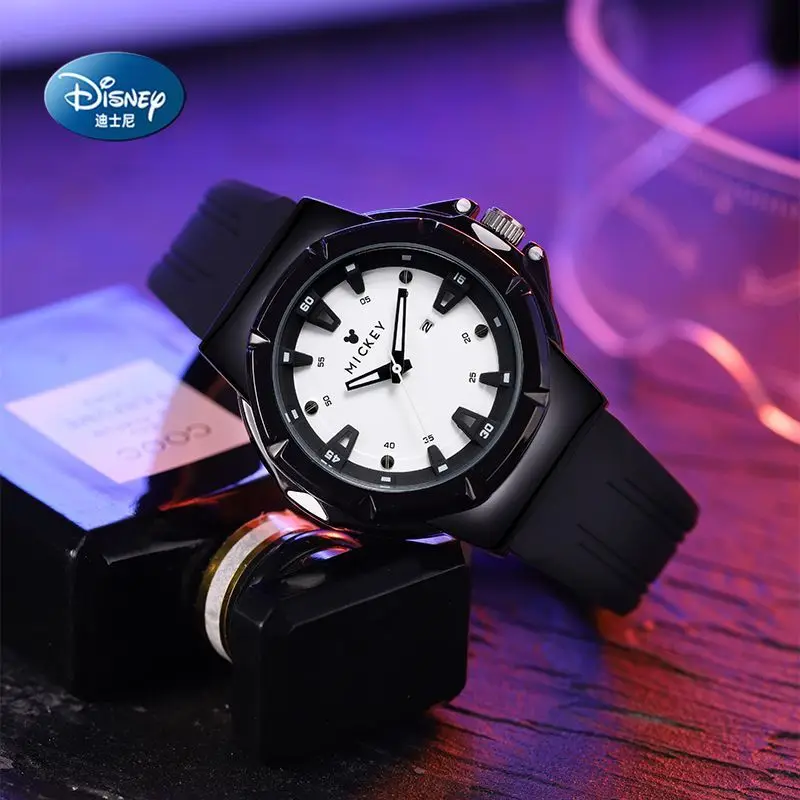 Reloj infantil original de la serie Disney, relojes electrónicos de cuarzo para hombre