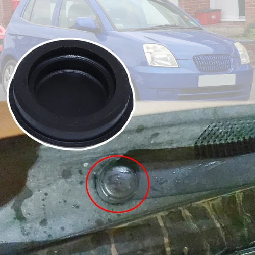 Tapa de cubierta de perno basculante de limpiaparabrisas delantero de coche, accesorios de goma para Kia Picanto SA 2004 - 2011 Morning EuroStar