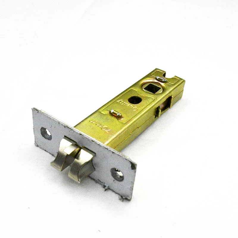 

60mm or 70mm single latch for electronic lever handle lock in our store.