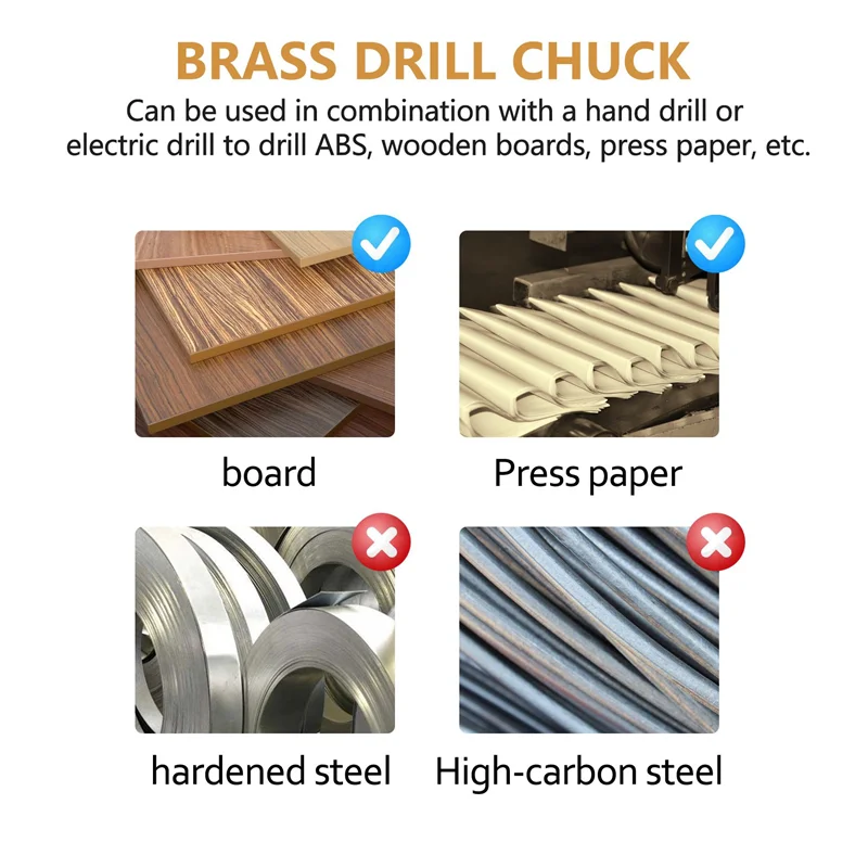 

AB47-3 Sets 0.5-3Mm Brass Drill Chuck Small Electric Drill Bit Collet Fit For Dremel Rotary Tools 3 Size -2.0Mm 2.35Mm 3.17Mm
