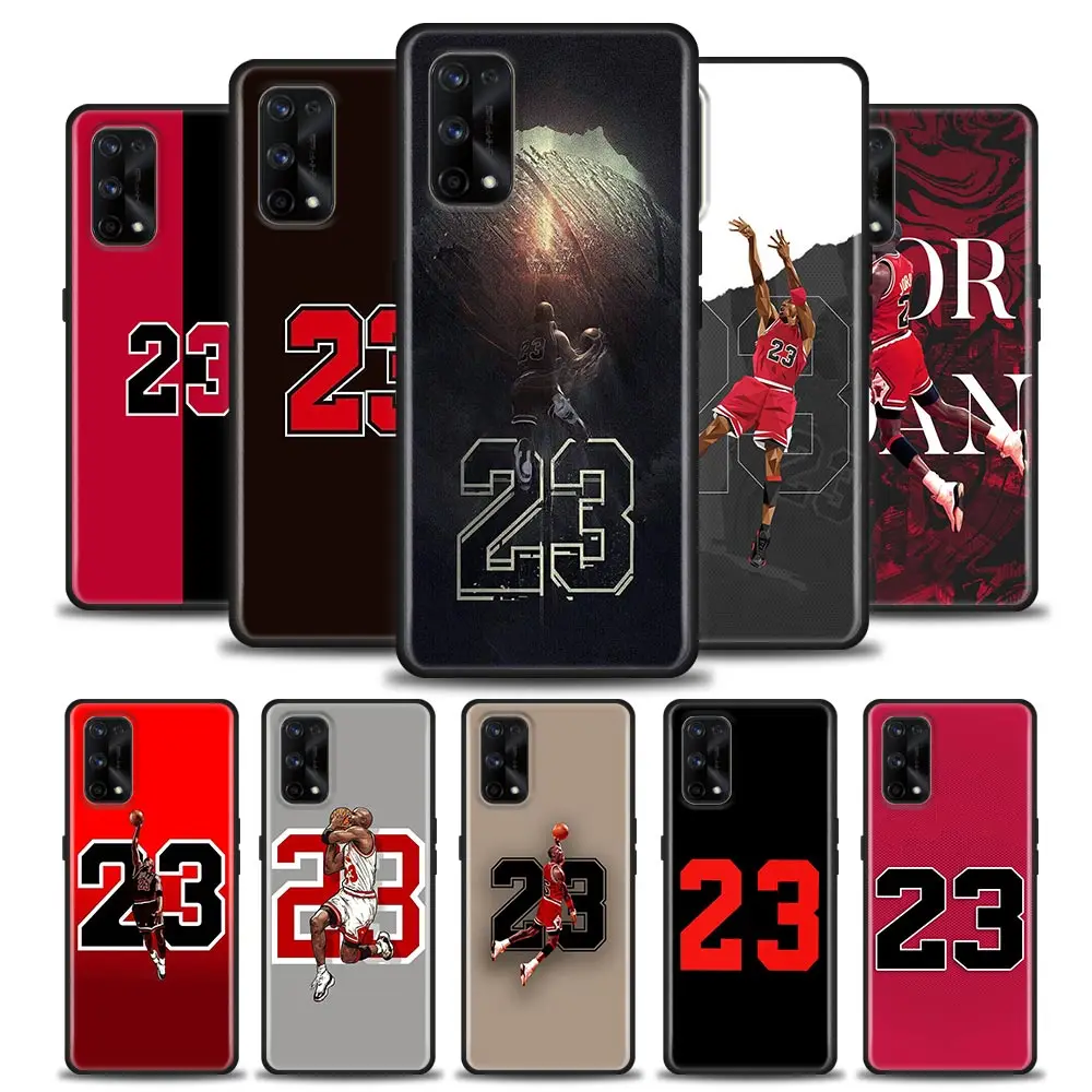 Basketball Sports 23 Funda Case For Realme GT 2 Pro Master Neo2 NARZO 50 50I 50A 5G C35 C33 C31 C30 C21 V25 Case Shell Capa