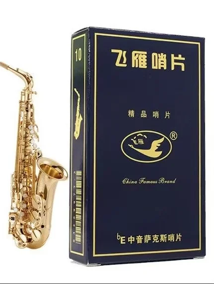 Natural Alto Sax Reeds Saxophone Reeds Bb Clarinet Reeds For Eb Alto Tenor Soprano Sax Bb Clarinet Classical popular Jazz Blues