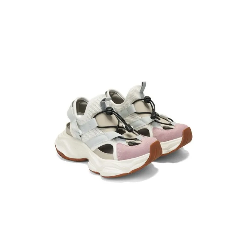 

SGIRL TWTW2025 Retro Style Platform Dad Shoes for Women in Summer Breathable Cut-out Lightweight Athleisure Sandals
