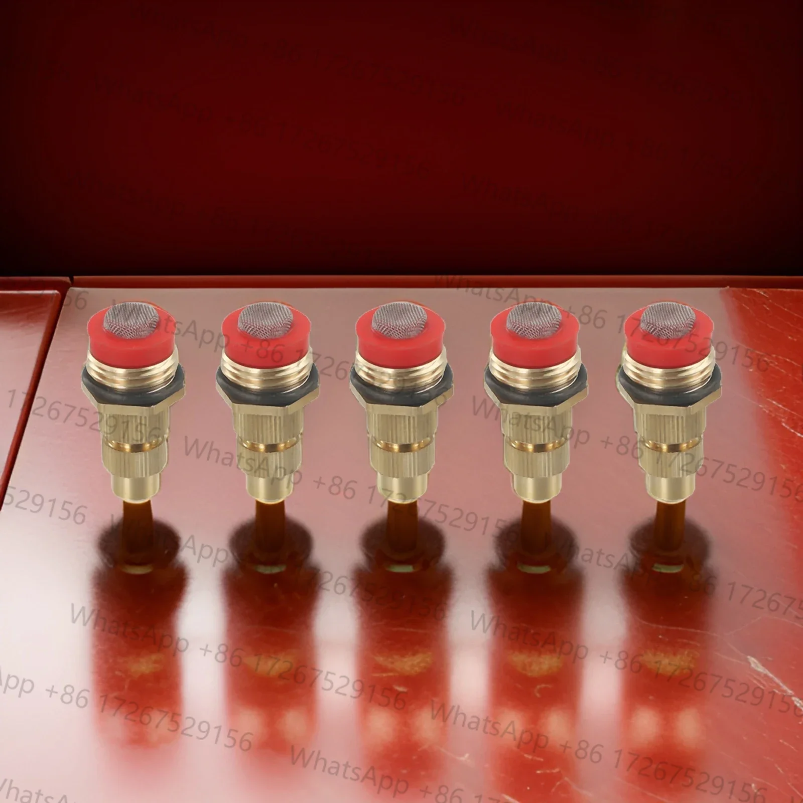 5PCS Adjustable Spray Nozzle for Lawn Misting and Irrigation Perfect for Greenhouse Humidification and Patio Cooling