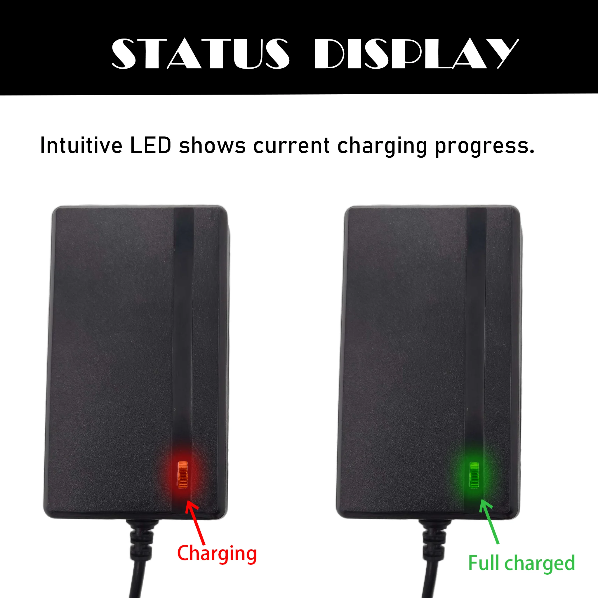 US EU 6V 12V 24V Universal paseo eléctrico para niños en juguetes coche motocicleta inteligente agujero redondo cargador de batería con luz indicadora