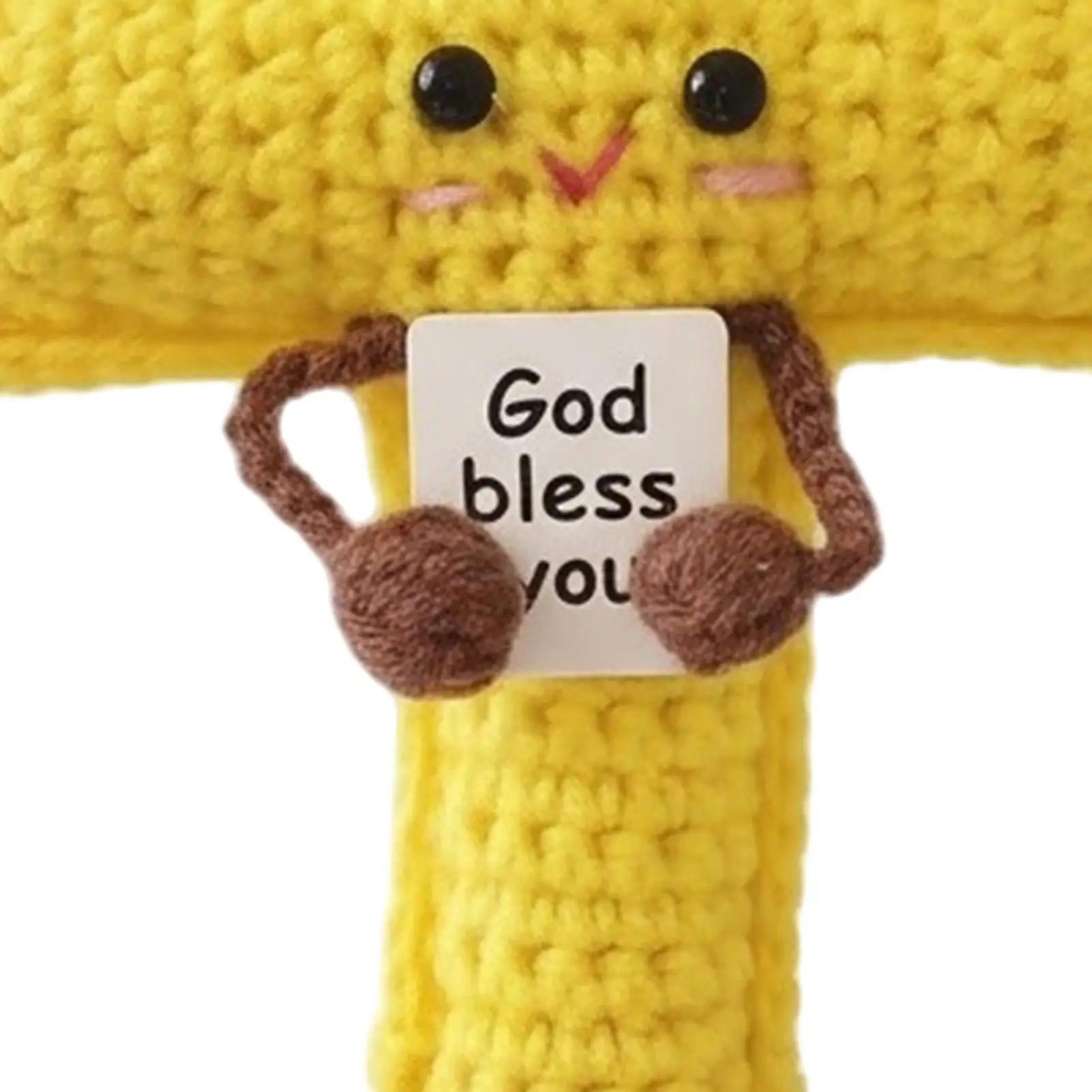 ملهمة الكروشيه مضحك محبوك الكروشيه العاطفي للمنزل عيد ميلاد هووسورمينغ أصدقاء الأسرة الرجال النساء #5