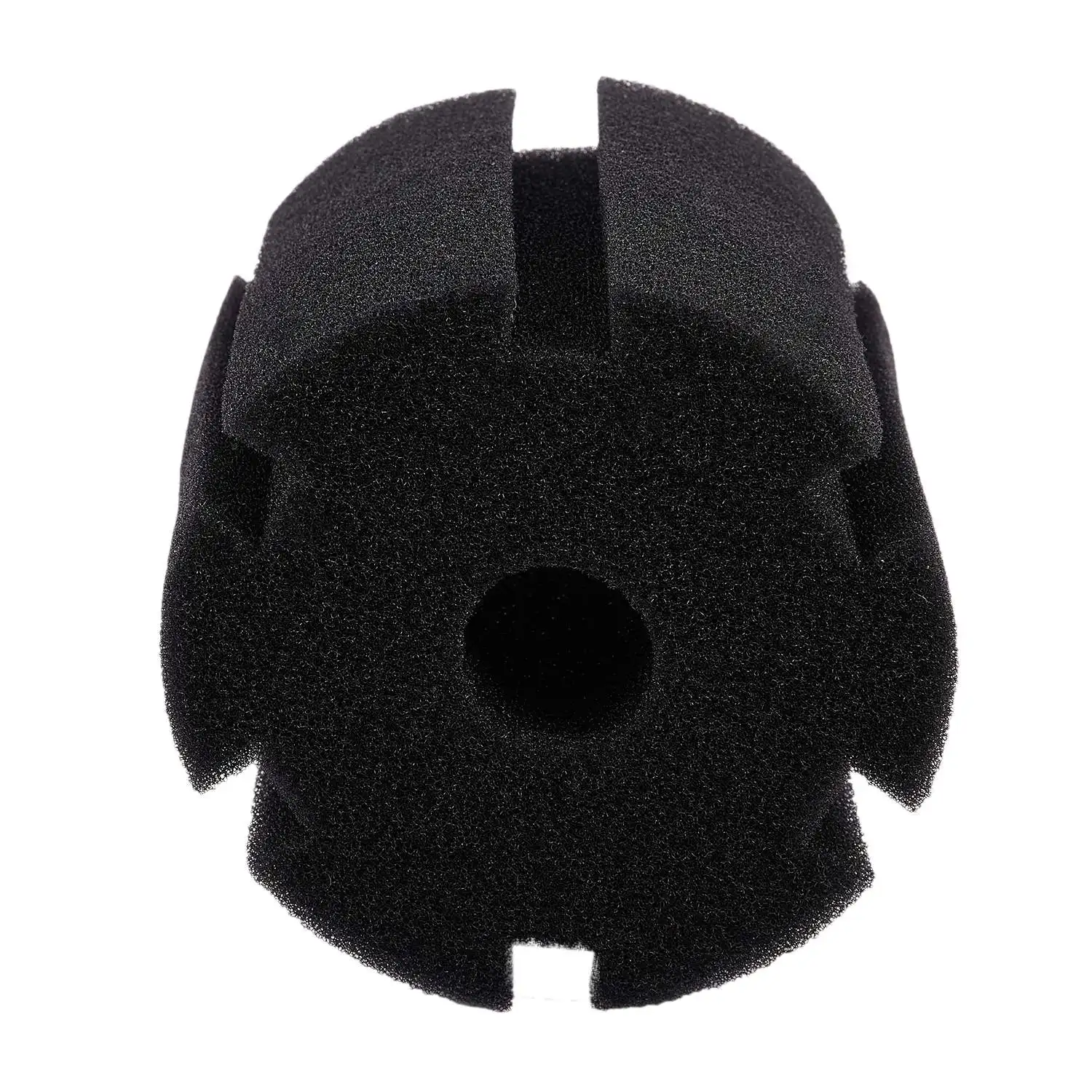 فلتر حوض السمك رغوة الإسفنج البيوكيميائية البديلة باللون الأسود