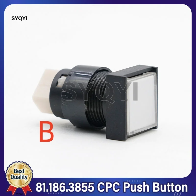 81.186.3855 Heidelberg CPC Push Button for SM102 CD102 SM74 Printing Machine