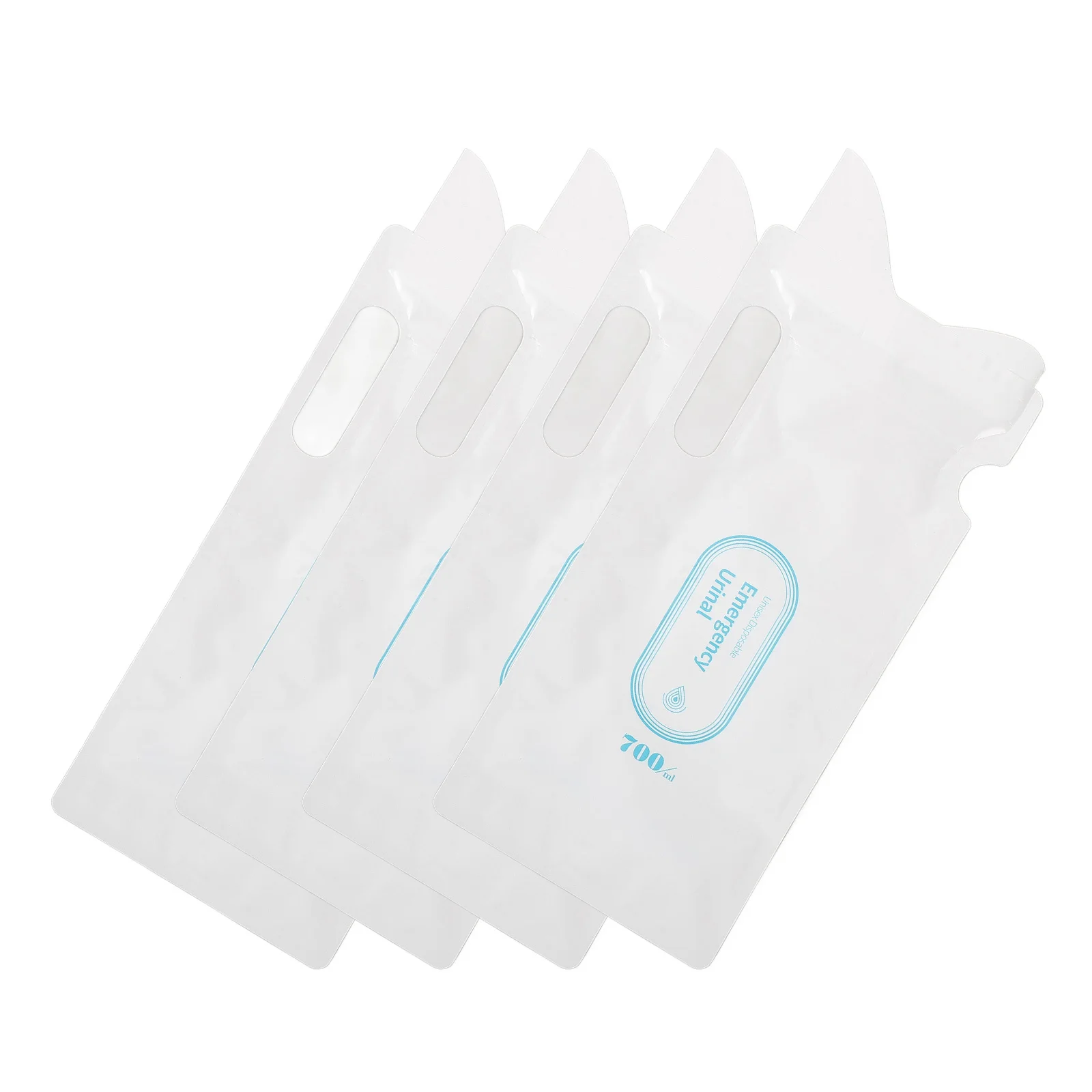 4Pcs Car Travel Disposable Urine Bags Emergency Portable Pee Bags for Camping Outdoor Use Urine Bag Urinal Bag