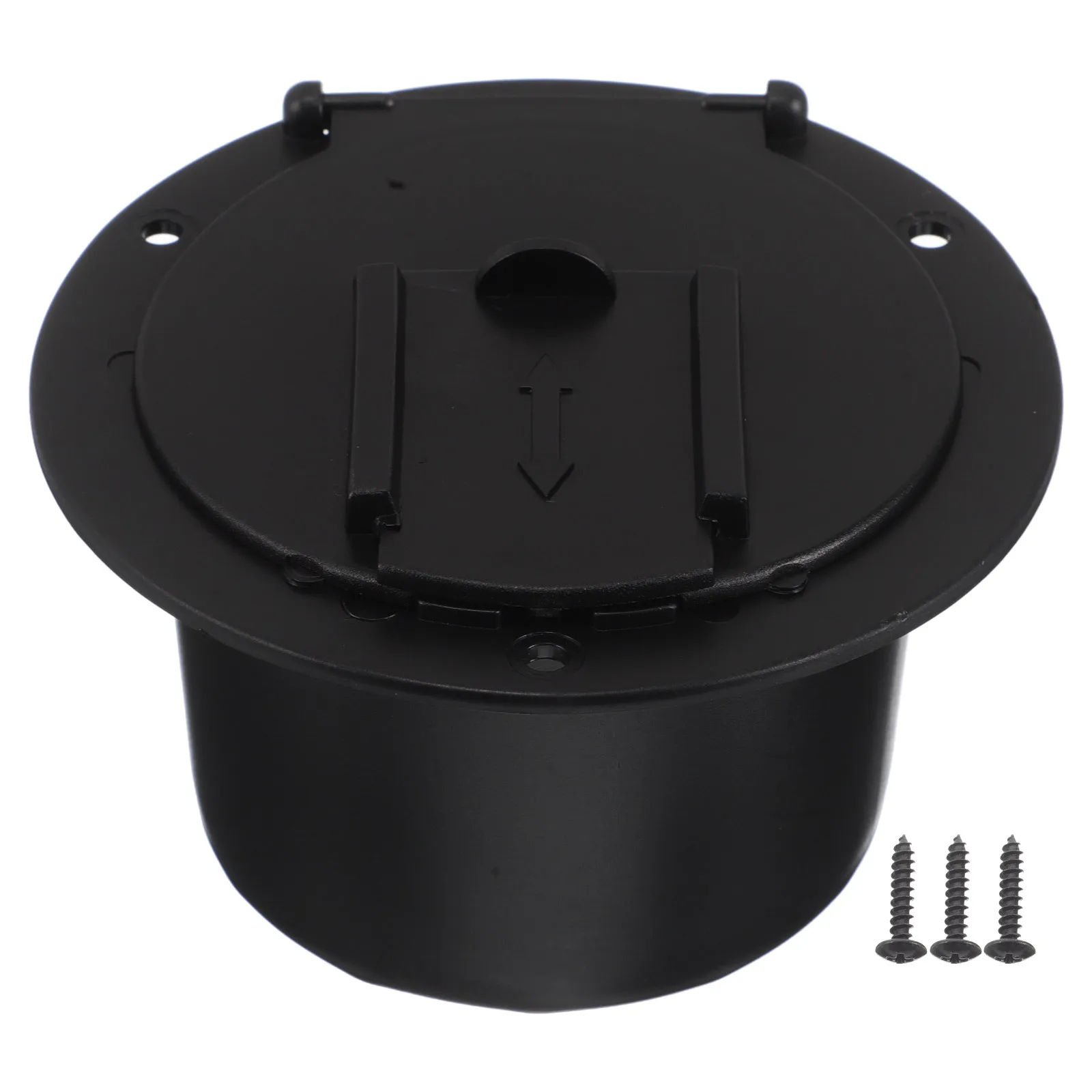 

1 Set Rv Power Cord Hatch Waterproof Electrical Access Cover For Campers Trailers Easy Installation Cable Organizer Secure Cable