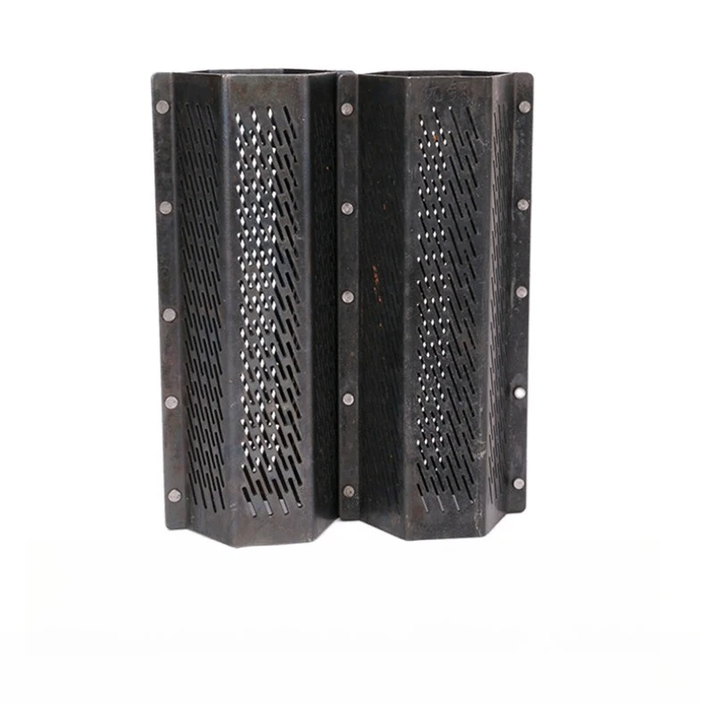 Household small rice mill screen tile bran rice huller professional stainless steel manganese steel hexagonal rice screen
