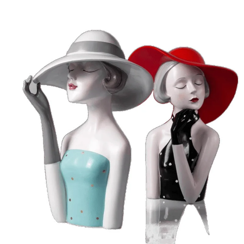 

Light luxury, urban, girl, personality, ornament, entrance, decoration, craftsmanship