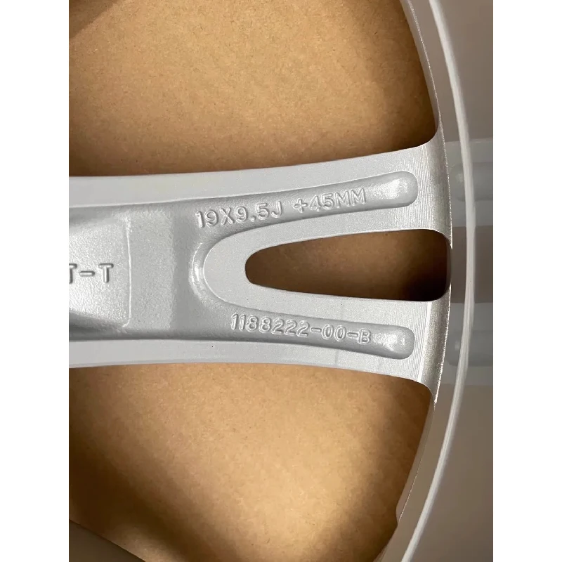 

High Quality 19" Silver Alloy Wheel Hub Rim Direct Fit 1188222-00-B for Model Y Auto Body Accessories