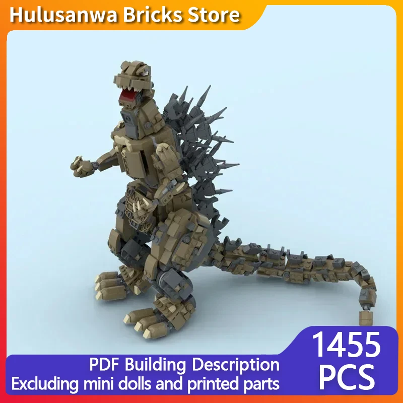 Popular Movie Model MOC Building Bricks Evil Dinosaur Monster Modular Technology Gifts Holiday Assemble Children Toys Suit